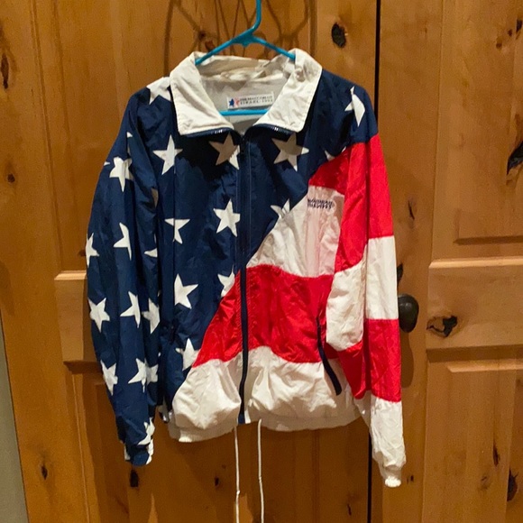 Red,white, and blue vintage jacket (1993) - Picture 1 of 3